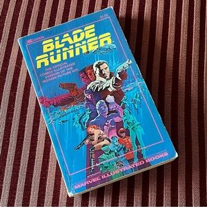 Vintage, First Edition 1982 Blade Runner Marvel illustrated paperback book